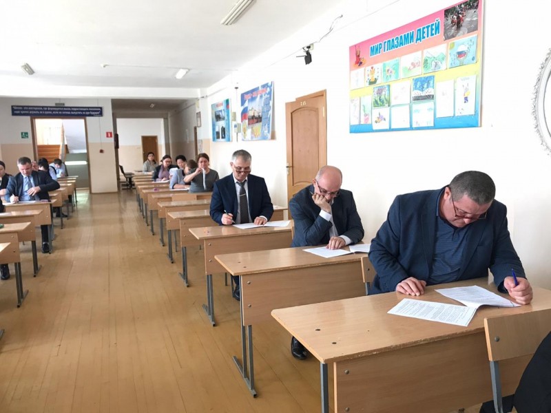 В Бабаюртовском районе проходит аттестация директоров школ.
