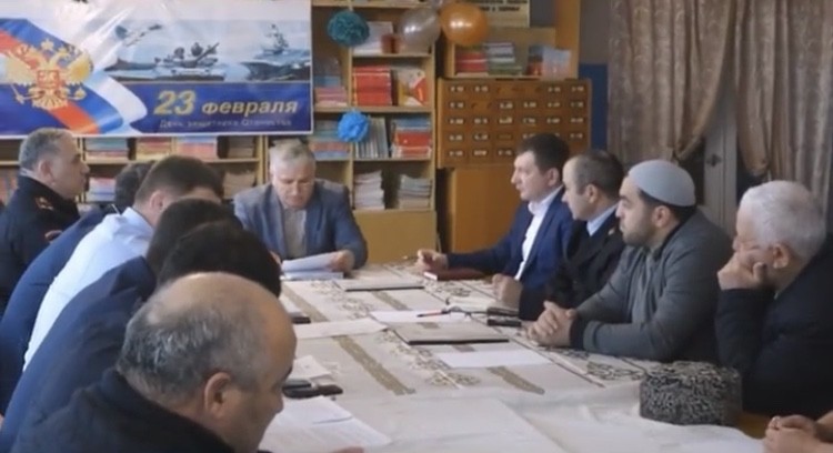 В с. Хамаматюрт Бабаюртовского района прошло выездное заседание антитеррористической комиссии.